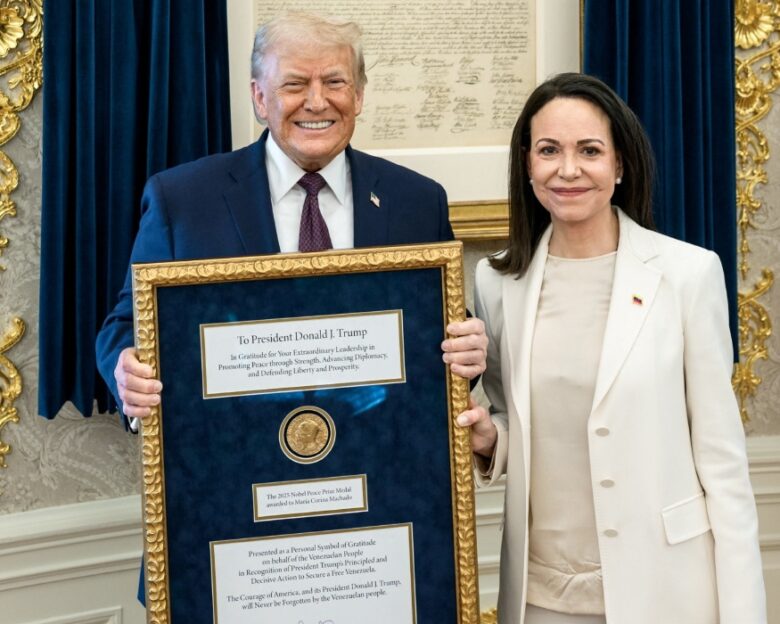 Ντόναλντ Τραμπ / Μαρία Κορίνα Ματσάδο