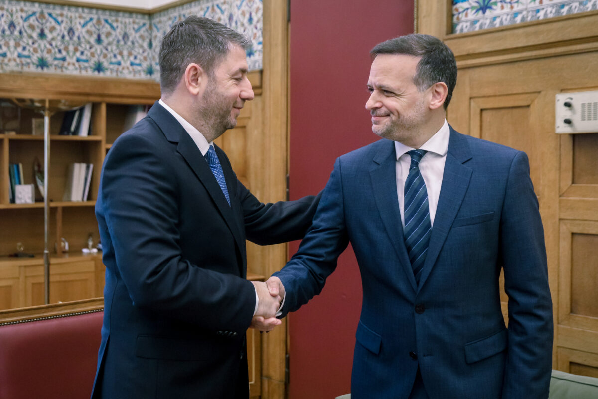 Νίκος Ανδρουλάκης και Χάρης Δούκας