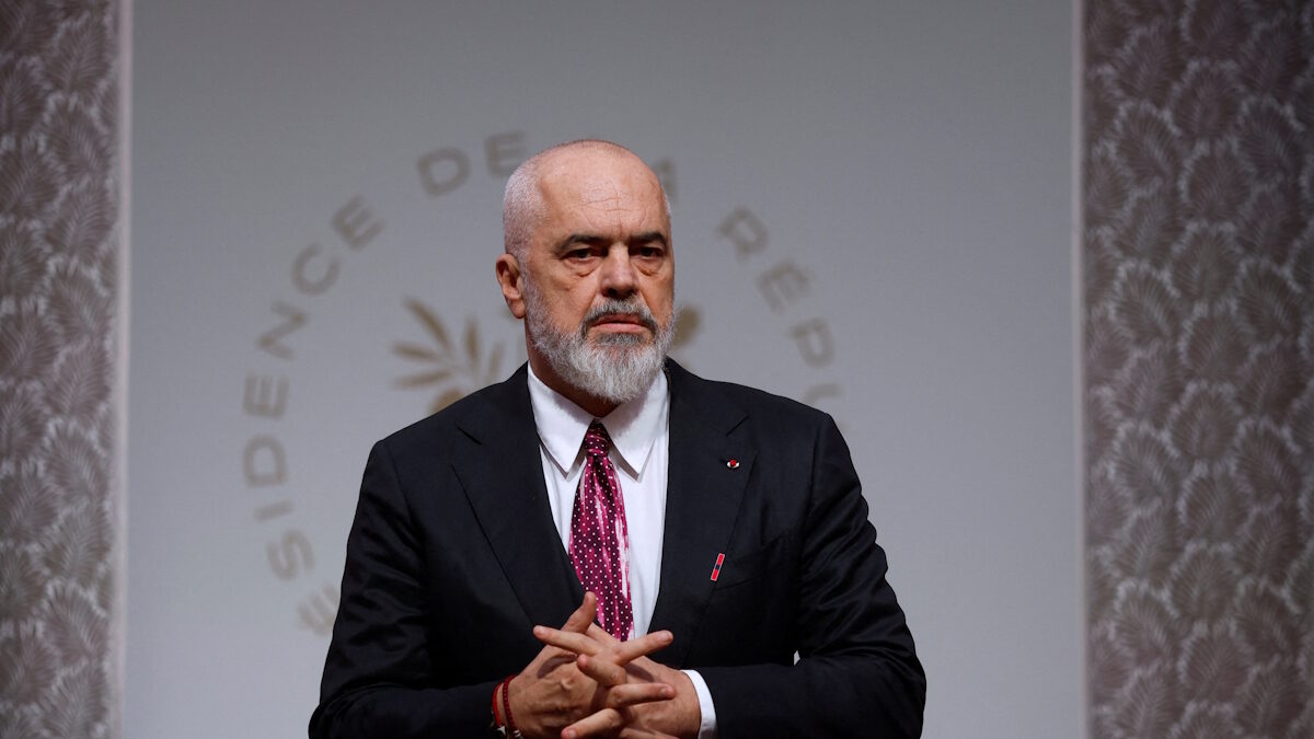 Ο Αλβανός πρωθυπουργός Έντι Ράμα