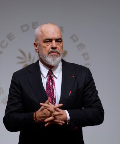 Ο Αλβανός πρωθυπουργός Έντι Ράμα