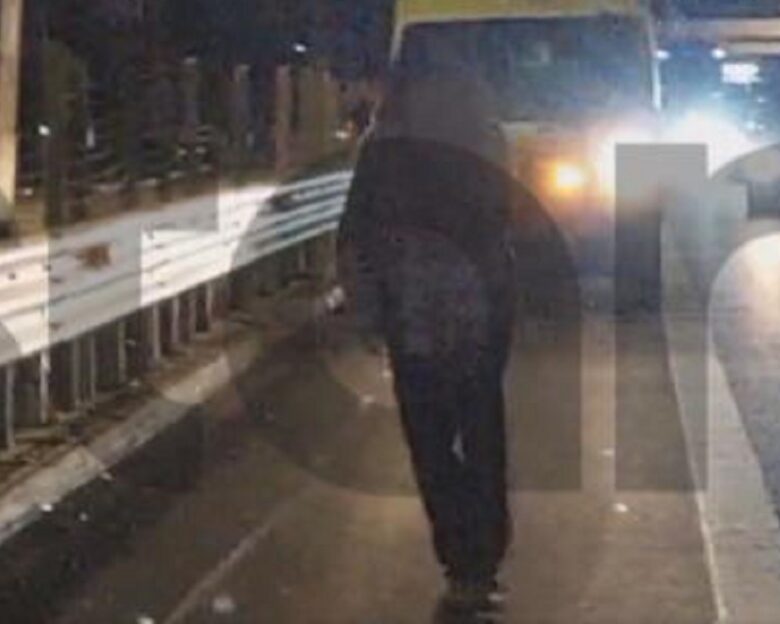 Μεθυσμένος στην εθνική οδό Αθηνών - Λαμίας