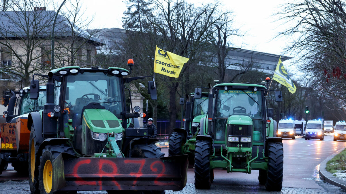 Γάλλοι αγρότες διαμαρτύρονται για τη συμφωνία ελεύθερου εμπορίου ΕΕ-Mercosur