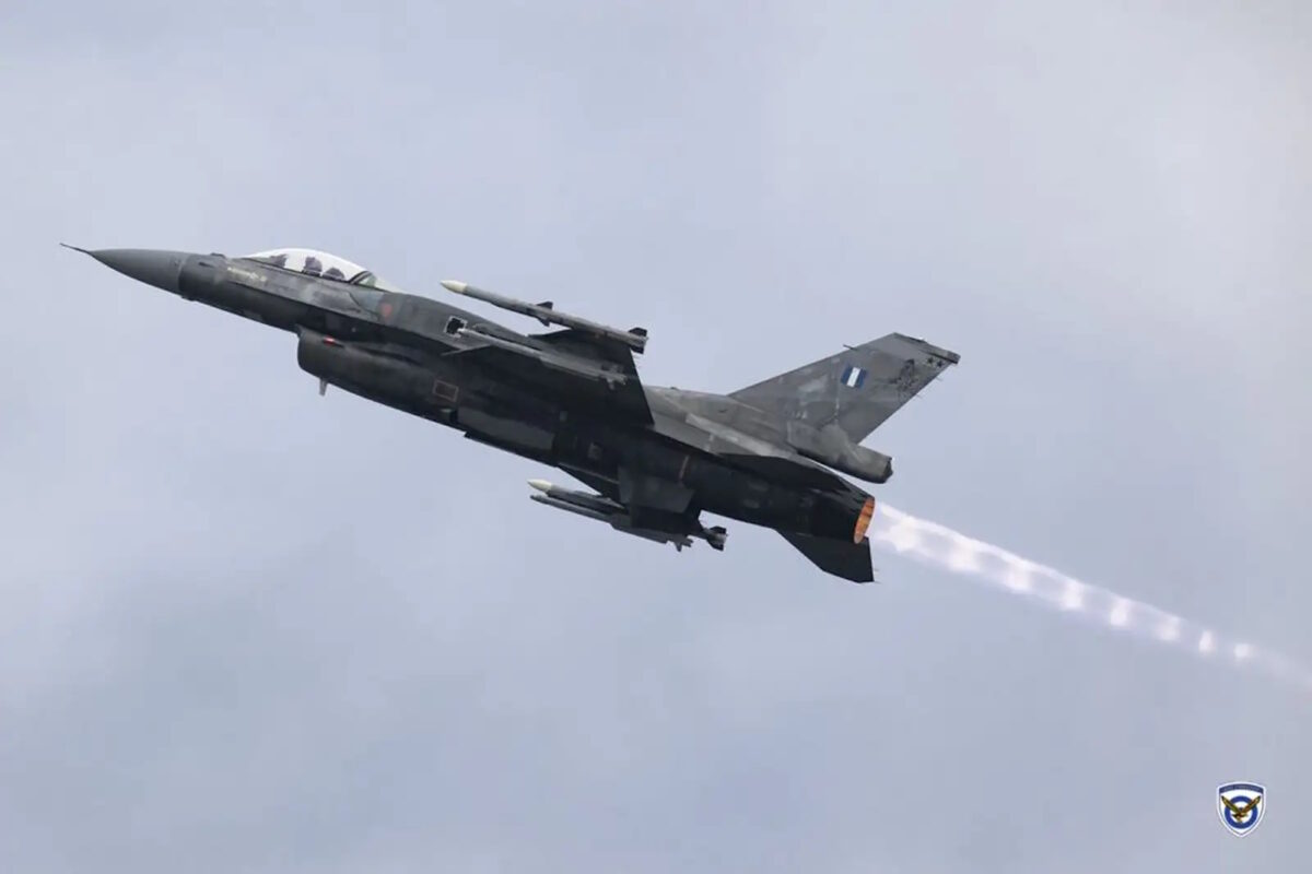 Μαχητικό αεροσκάφος τύπου F-16 της Πολεμικής Αεροπορίας