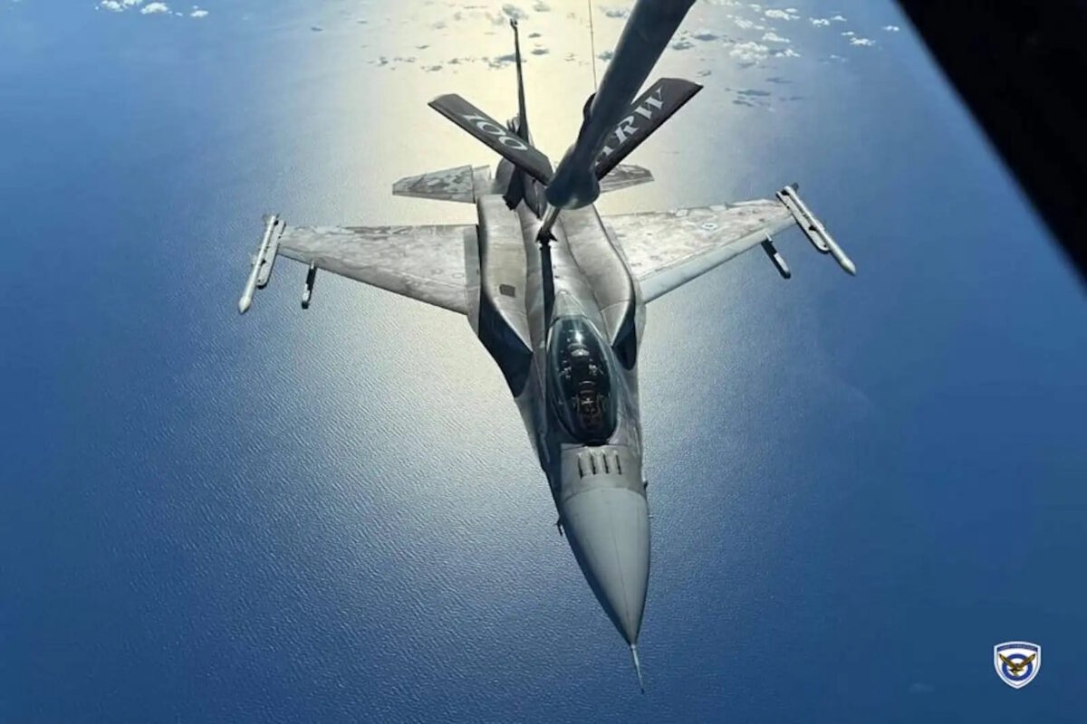 Μαχητικό αεροσκάφος F-16 της Πολεμικής Αεροπορίας