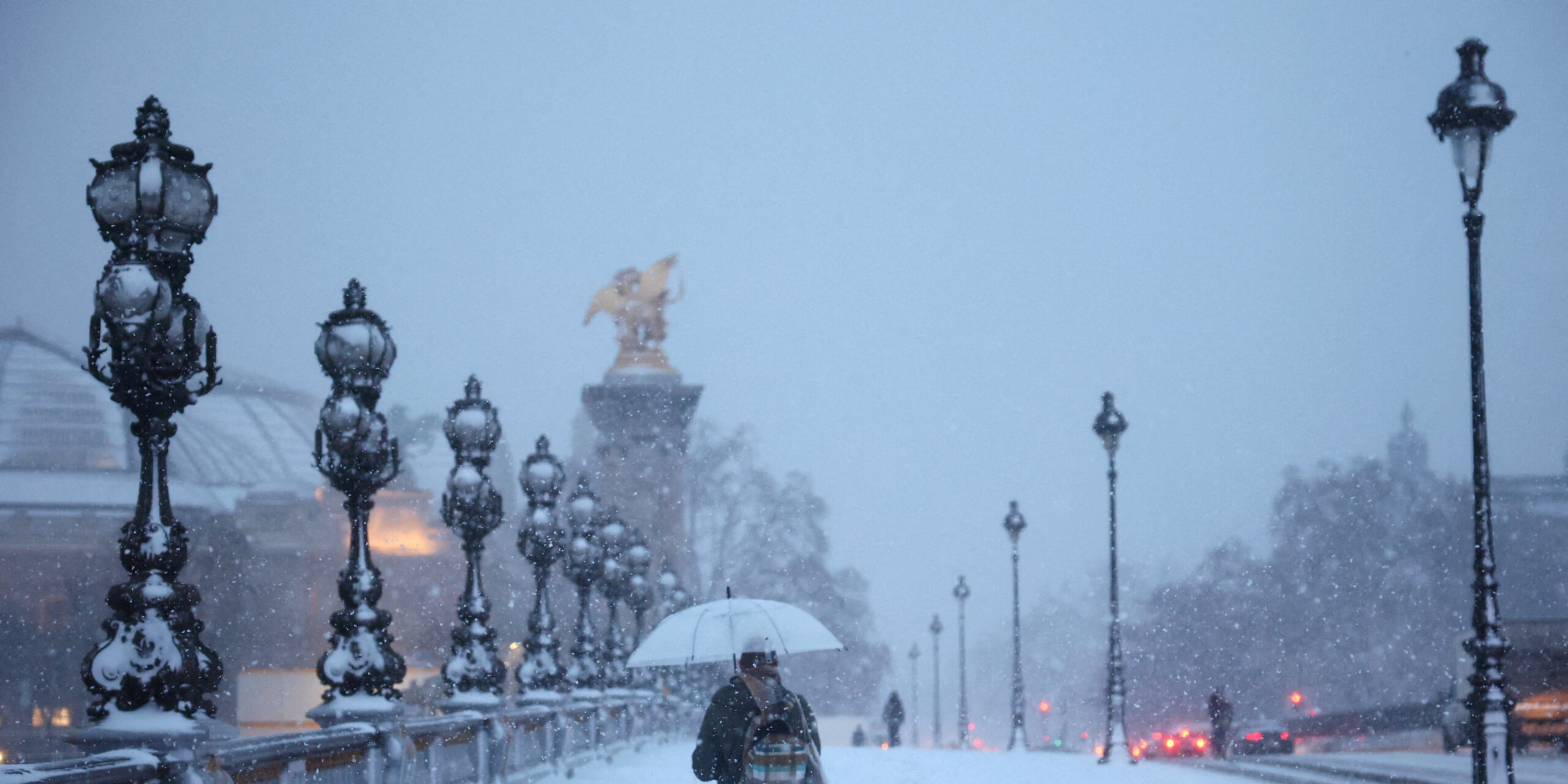 Το χιονισμένο Παρίσι