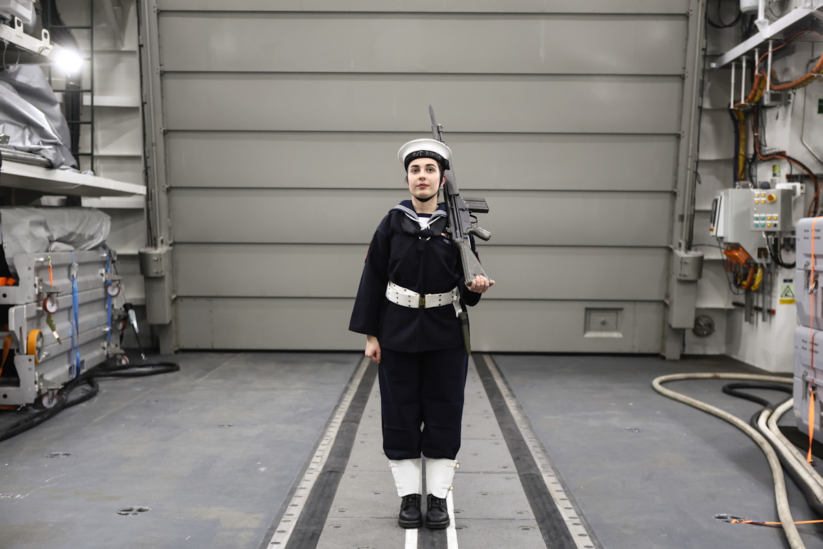 ΥΠΟΔΟΧΗ ΤΗΣ ΦΡΕΓΑΤΑΣ BELHARRA “ΚΙΜΩΝ” (POOL/ΓΙΑΝΝΗΣ ΔΗΜΗΤΡΟΠΟΥΛΟΣ/EUROKINISSI) Υποδοχή της πρώτης ελληνικής, υπερσύγχρονης φρεγάτας Belharra