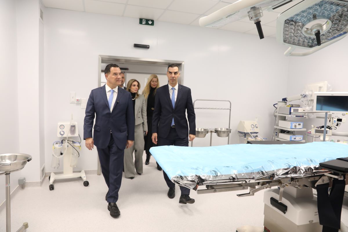 Εγκαίνια χειρουργικών αιθουσών στο νοσοκομείο Άγιος Σάββας