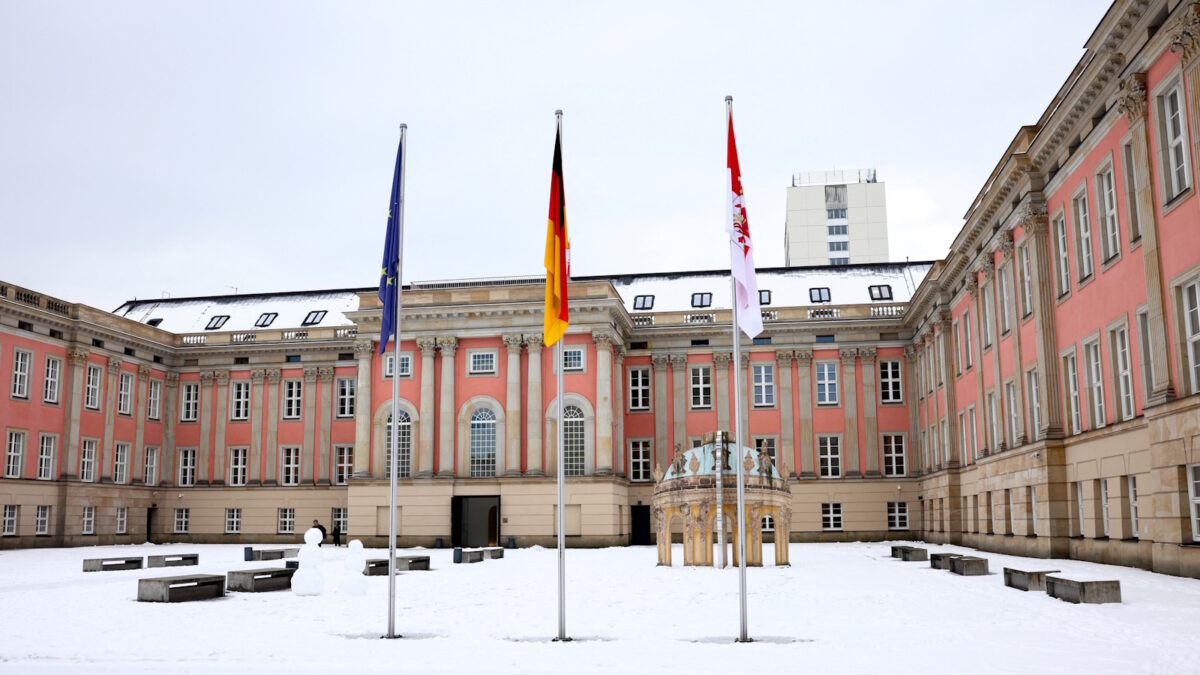 Εξωτερική όψη του κοινοβουλίου του κρατιδίου του Βρανδεμβούργου
