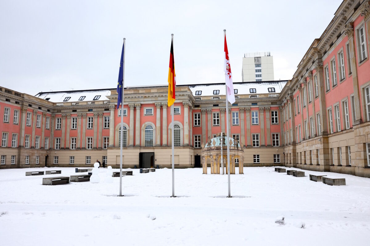 Εξωτερική όψη του κοινοβουλίου του κρατιδίου του Βρανδεμβούργου