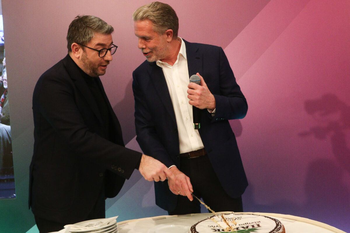 Νίκος Ανδρουλάκης και Παύλος Γερουλάνος