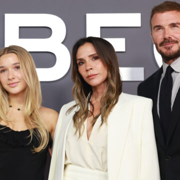 Ντέιβιντ Μπέκαμ, Βικτόρια Μπέκαμ με την κόρη του Χάρπερ