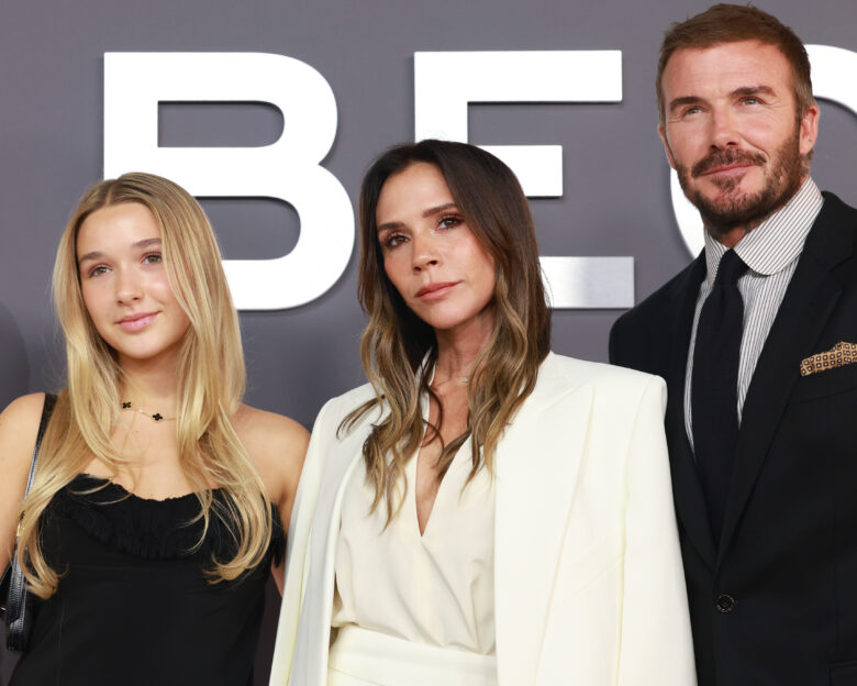 Ντέιβιντ Μπέκαμ, Βικτόρια Μπέκαμ με την κόρη του Χάρπερ