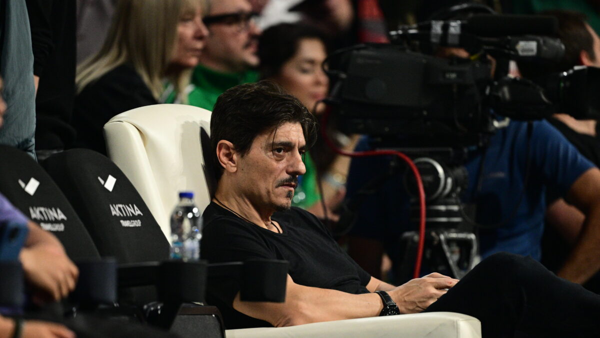 Ο Γιαννακόπουλος σε αγώνα του Παναθηναϊκού