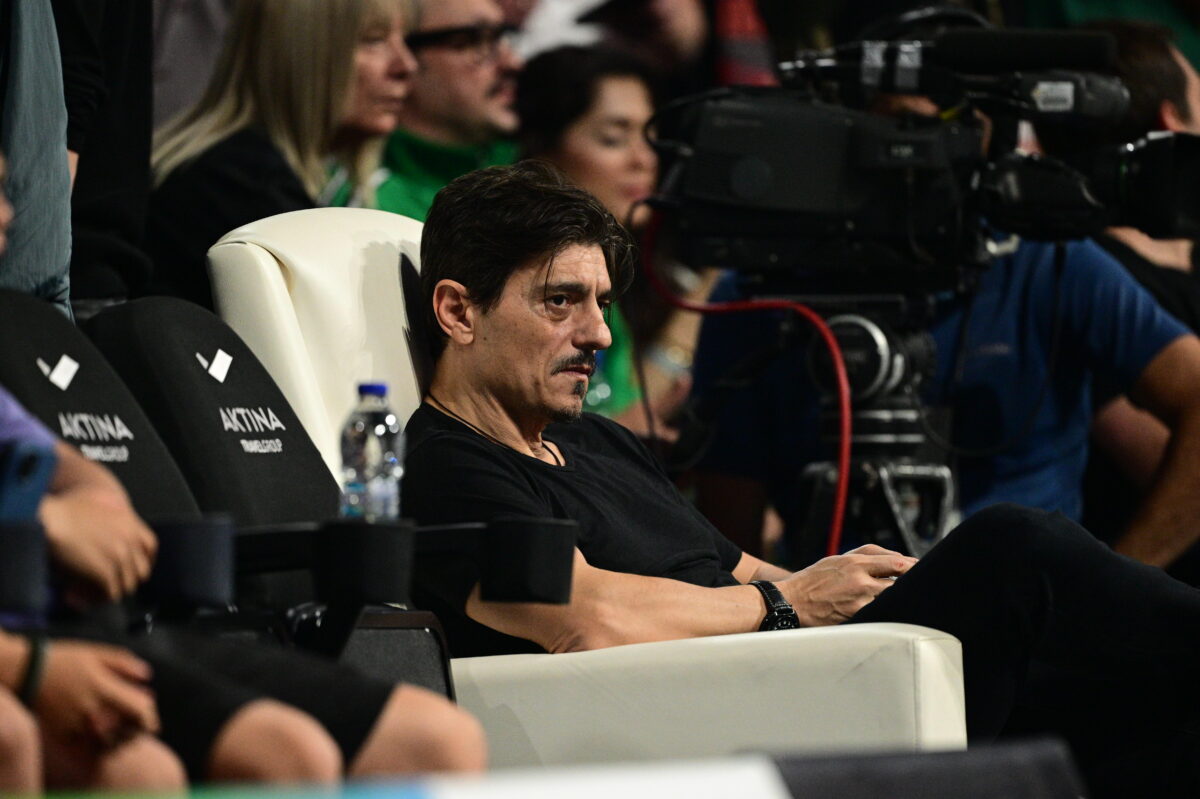 Ο Γιαννακόπουλος σε αγώνα του Παναθηναϊκού