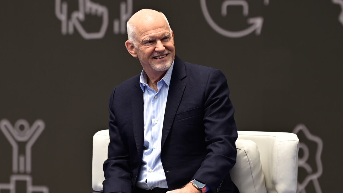 Ο πρώην πρωθυπουργός. Γιώργος Παπανδρέου