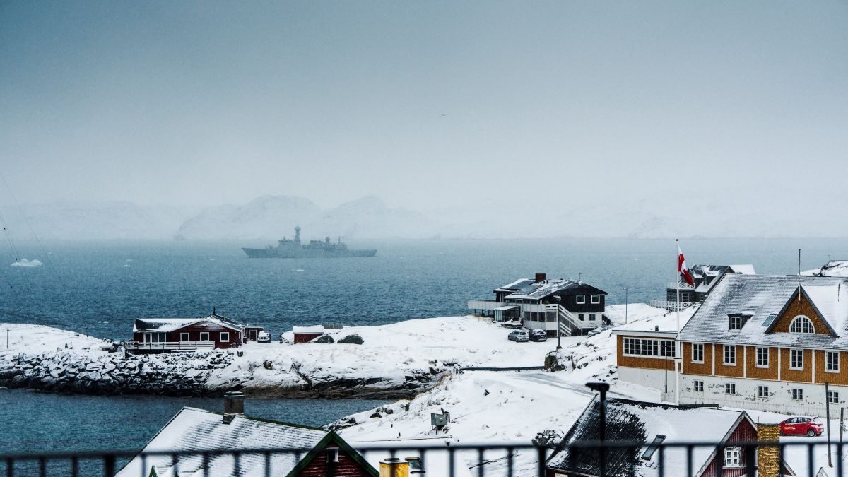 Το αρκτικό νησί της Γροιλανδίας