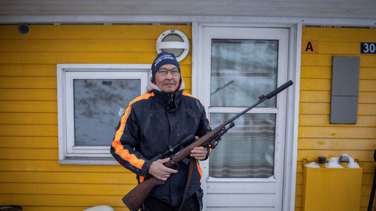 Ο Γιοχάνες Χάνσεν μέλος της κοινότητας των Ινουίτ