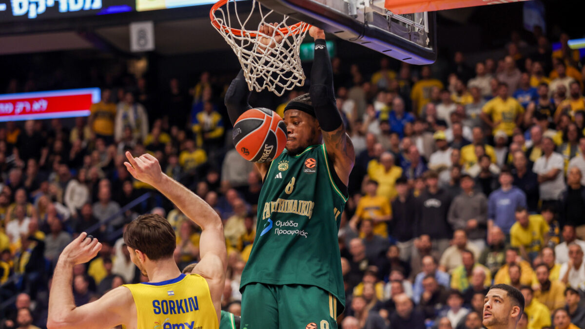Ο Χολμς καρφώνει στο Μακάμπι Τελ Αβίβ - Παναθηναϊκός