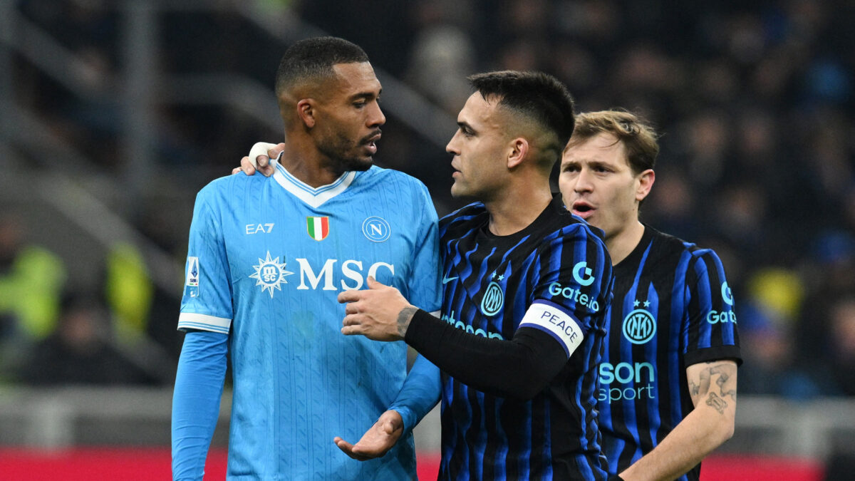 Μαρτίνες και Ζεσούς στο Ίντερ - Νάπολι