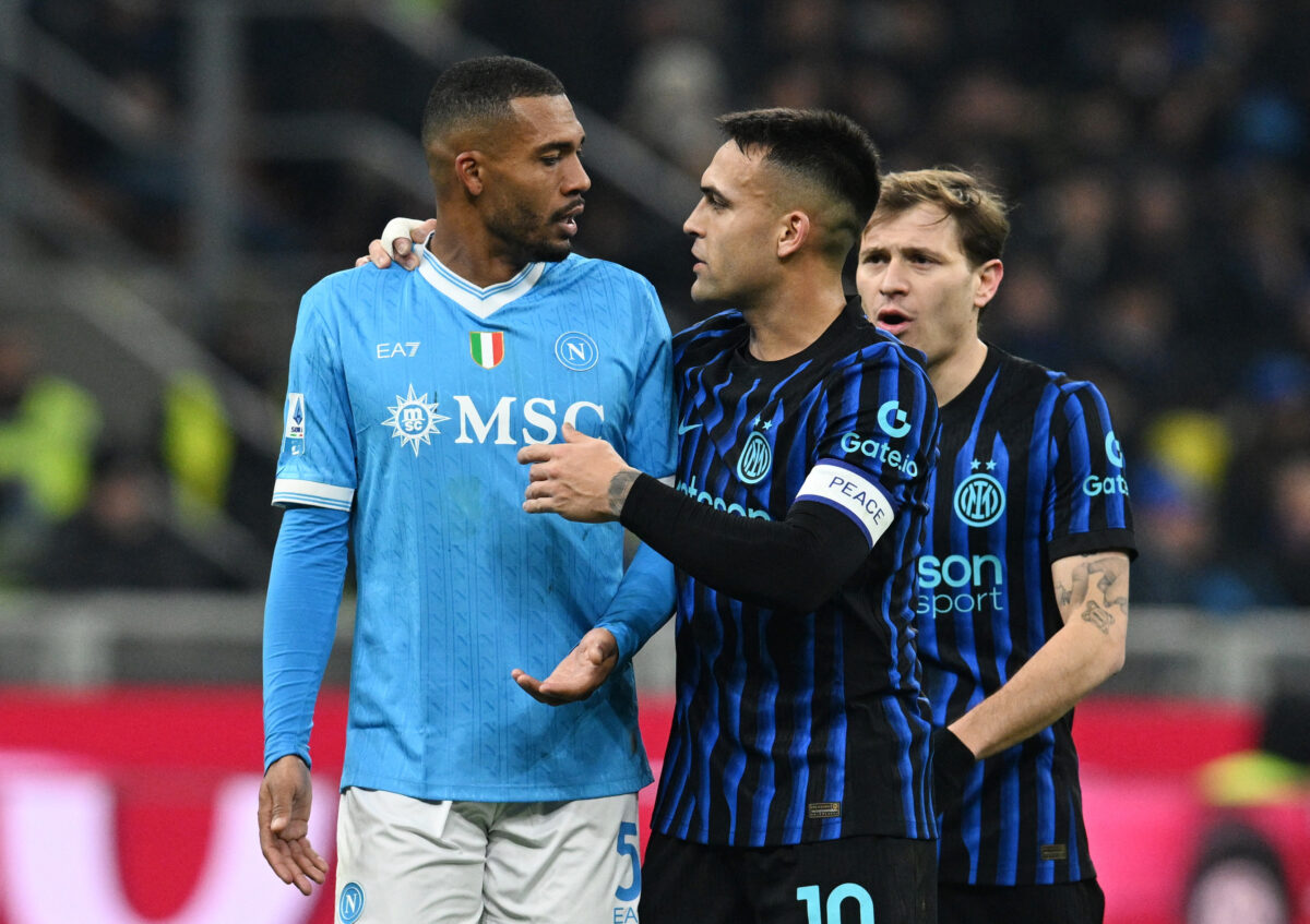 Μαρτίνες και Ζεσούς στο Ίντερ - Νάπολι