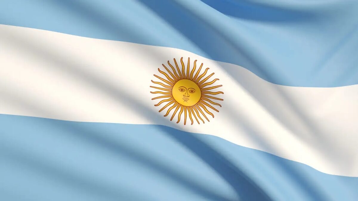 The Flag of Argentina