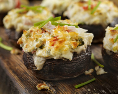 Γεμιστά μανιτάρια portobello