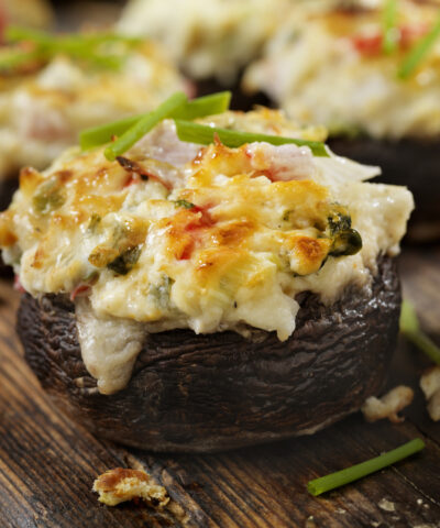 Γεμιστά μανιτάρια portobello