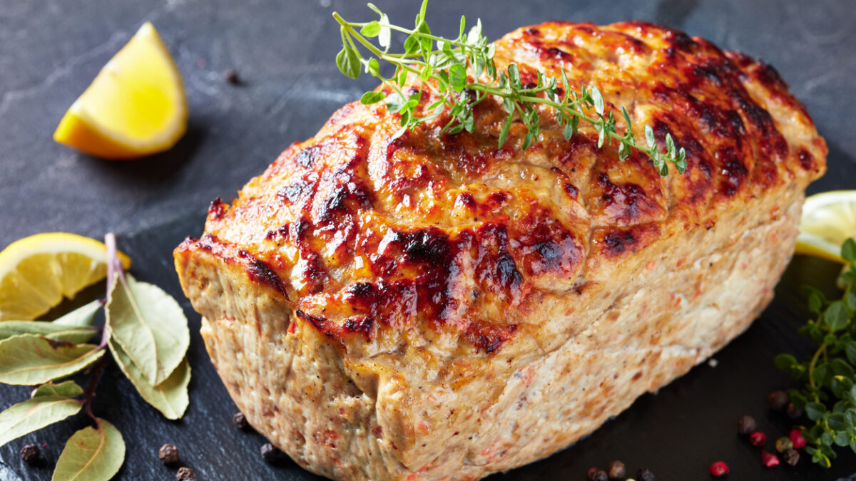 Ρολό με κιμά γαλοπούλας