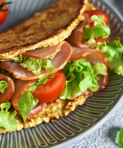 Pancake με πίτουρο βρώμης