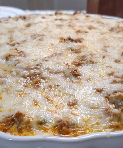 Mac & Cheese με κιμά