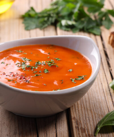 Σούπα κρέμα ντομάτας