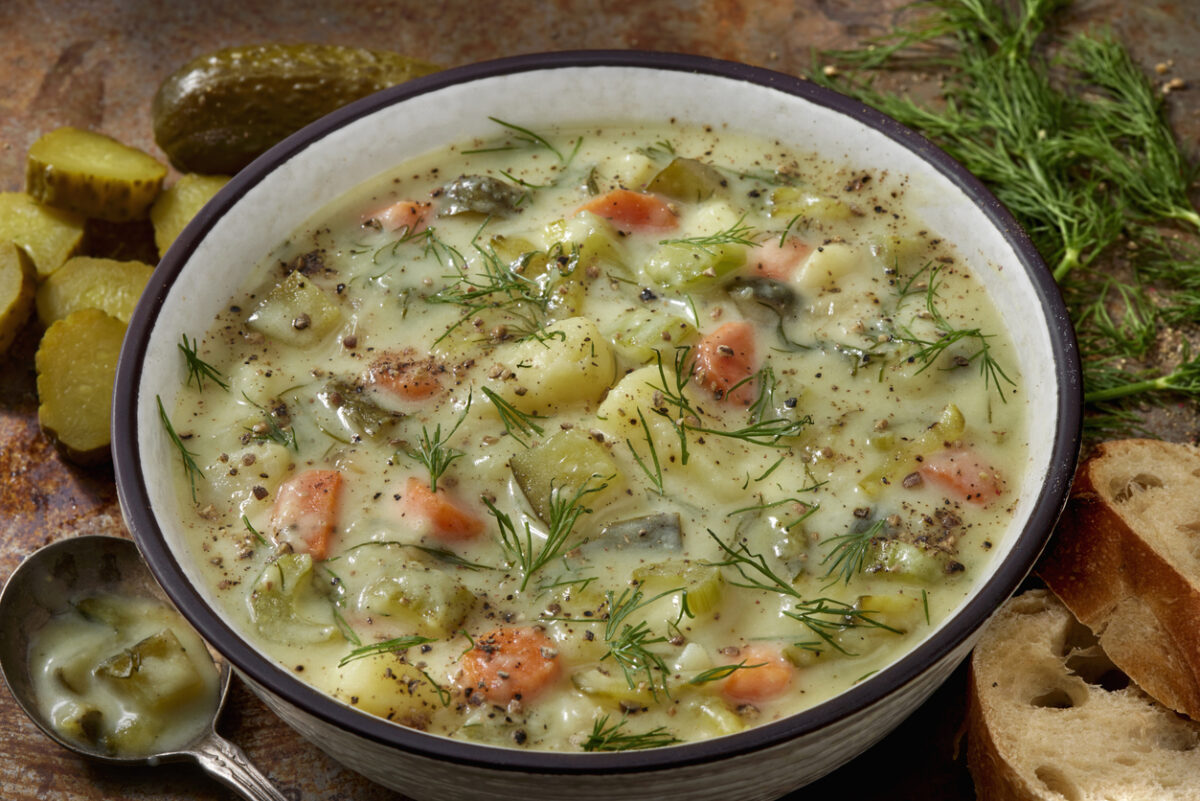 Πολωνέζικη σούπα τουρσί