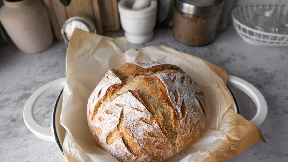 Σπιτικό ψωμί sourdough