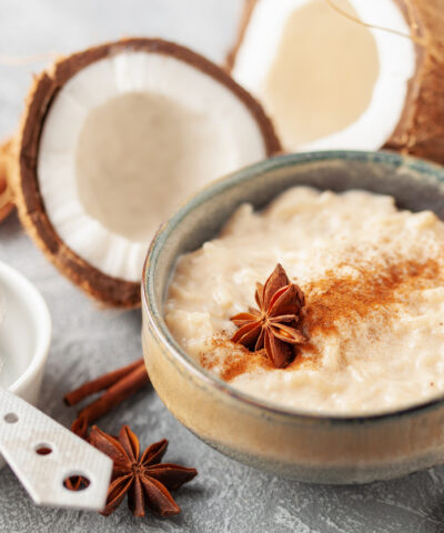 Ρυζόγαλο με γάλα καρύδας