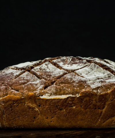 Ψωμί σίκαλης σε φόρμα