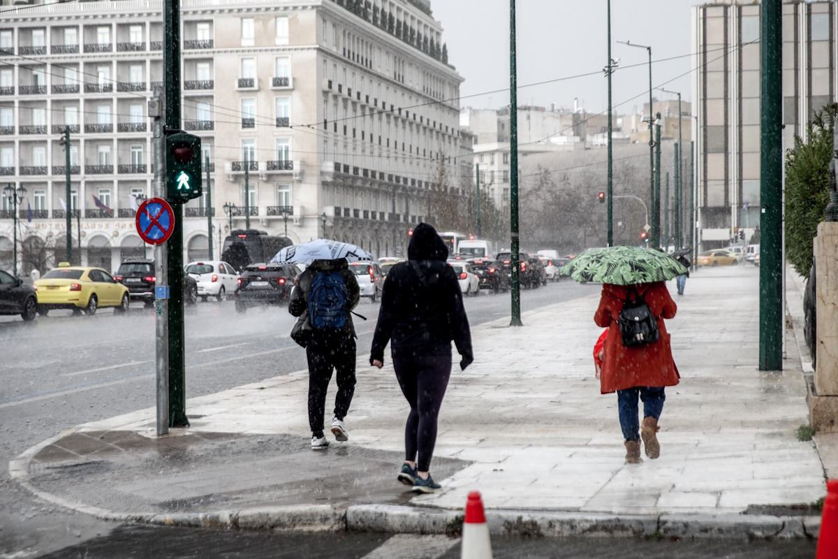 Κακοκαιρία στην Αθήνα
