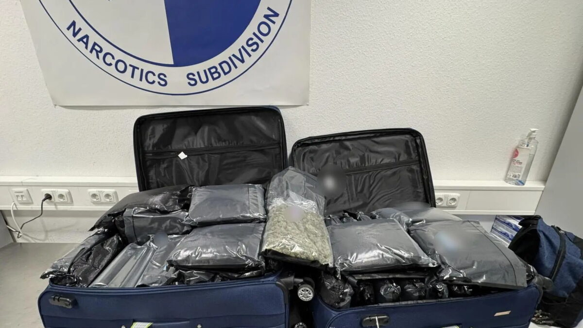 Τα ναρκωτικά που κατασχέθηκαν στο Ελ.Βενιζέλος