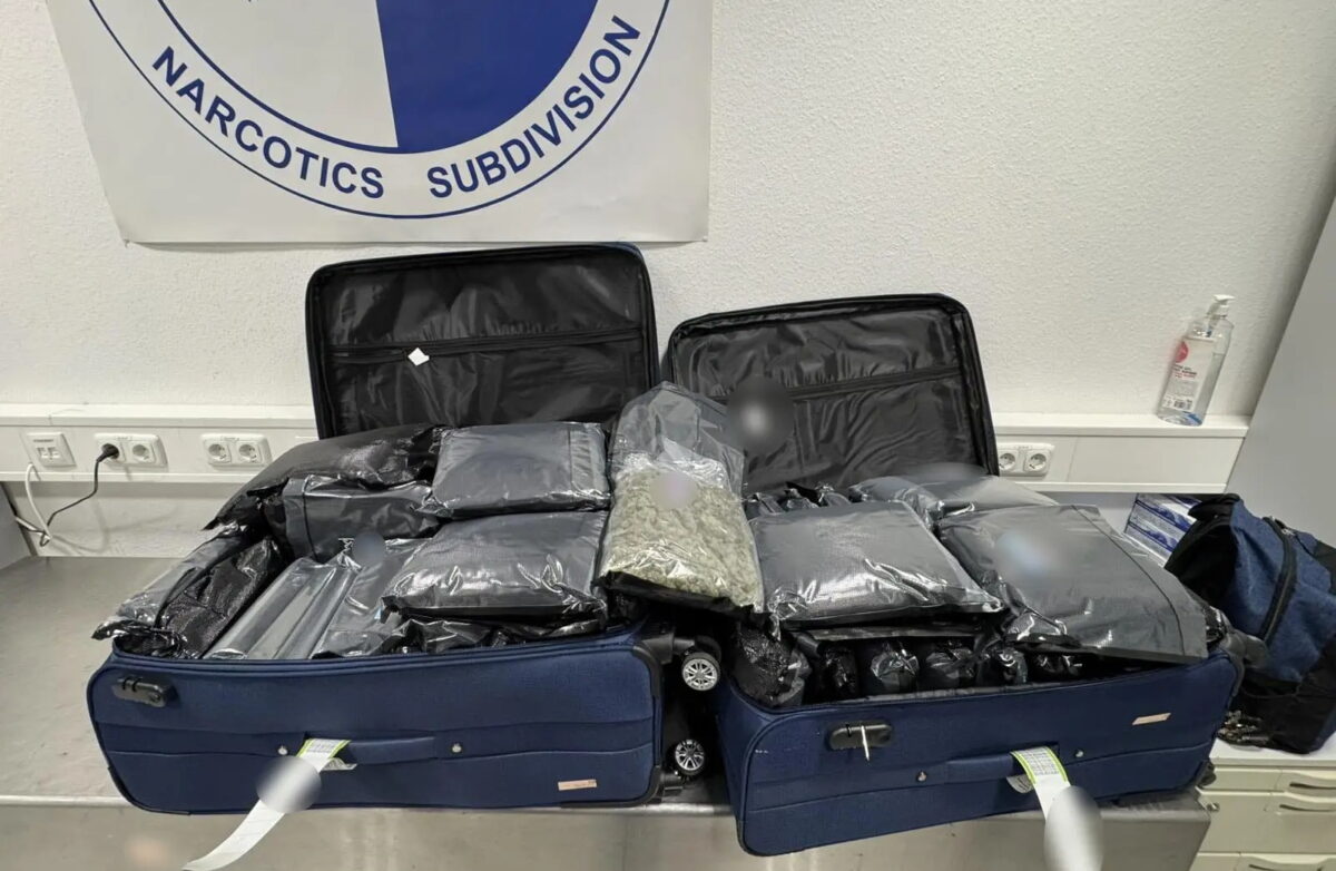 Τα ναρκωτικά που κατασχέθηκαν στο Ελ.Βενιζέλος