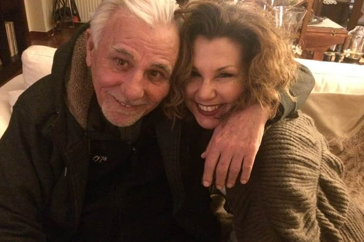 Ο Σπύρος Καρατζαφέρης με την κόρη του, Λίλλυ Καρατζαφέρη