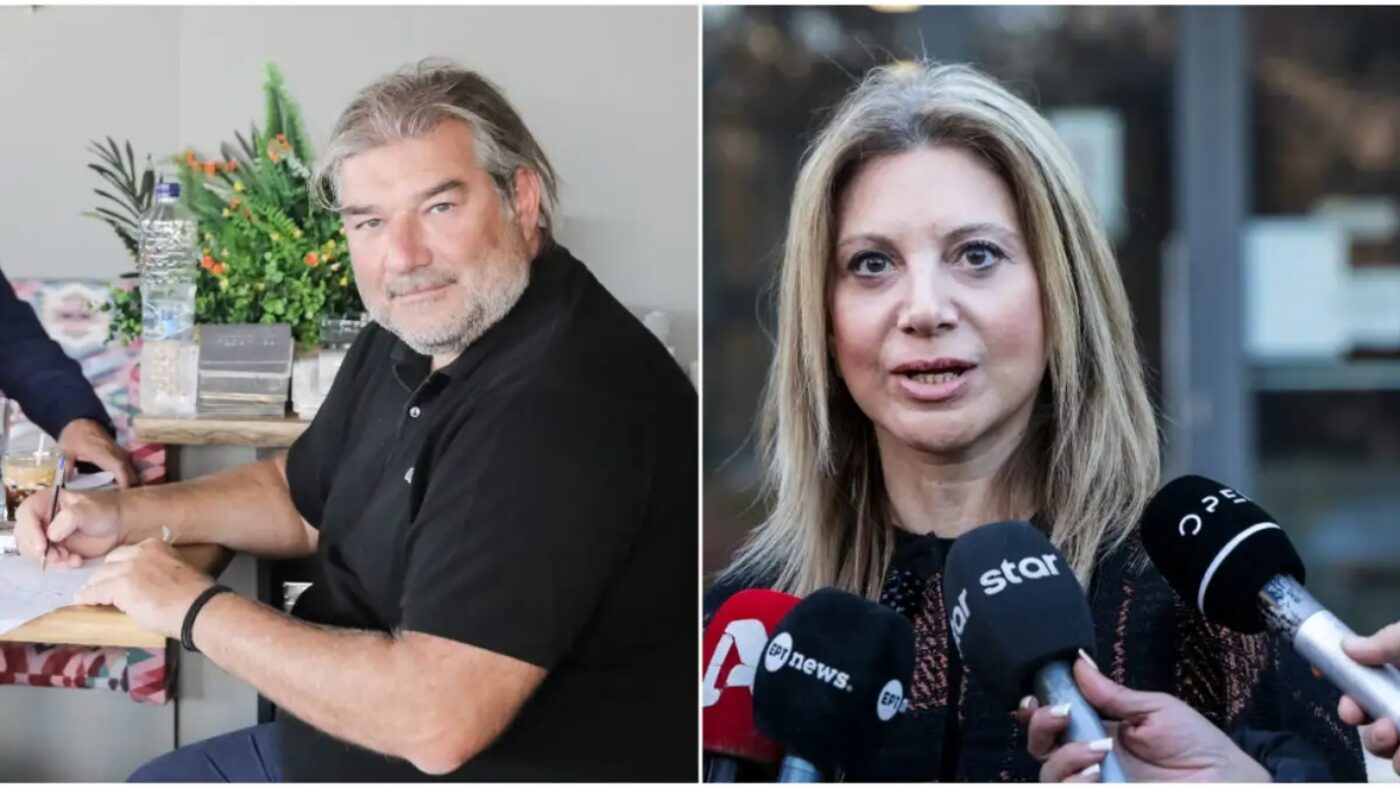 Ο Νίκος Καραχάλιος και η Μαρία Καρυστιανού