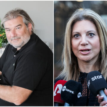 Ο Νίκος Καραχάλιος και η Μαρία Καρυστιανού