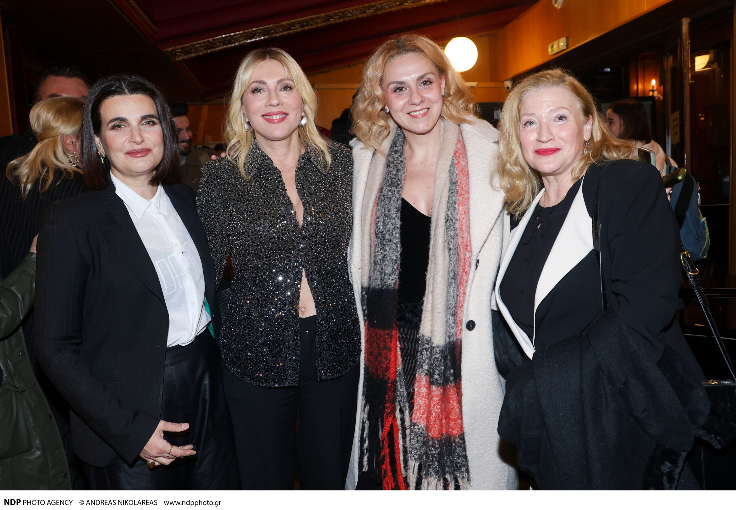 Εύα Νάθενα, Σμαράγδα Καρύδη, Μαρούσκα Παναγιωτακοπούλου και Ελένη Κρίτα