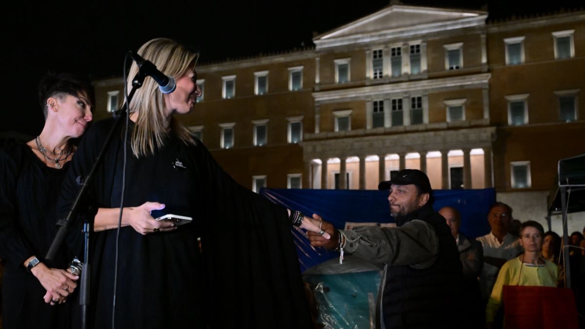 Η Μαρία Καρυστιανού και ο Πάνος Ρούτσι