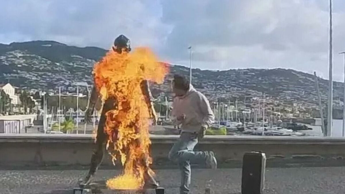 Το άγαλμα του Κριστιάνο Ρονάλντο