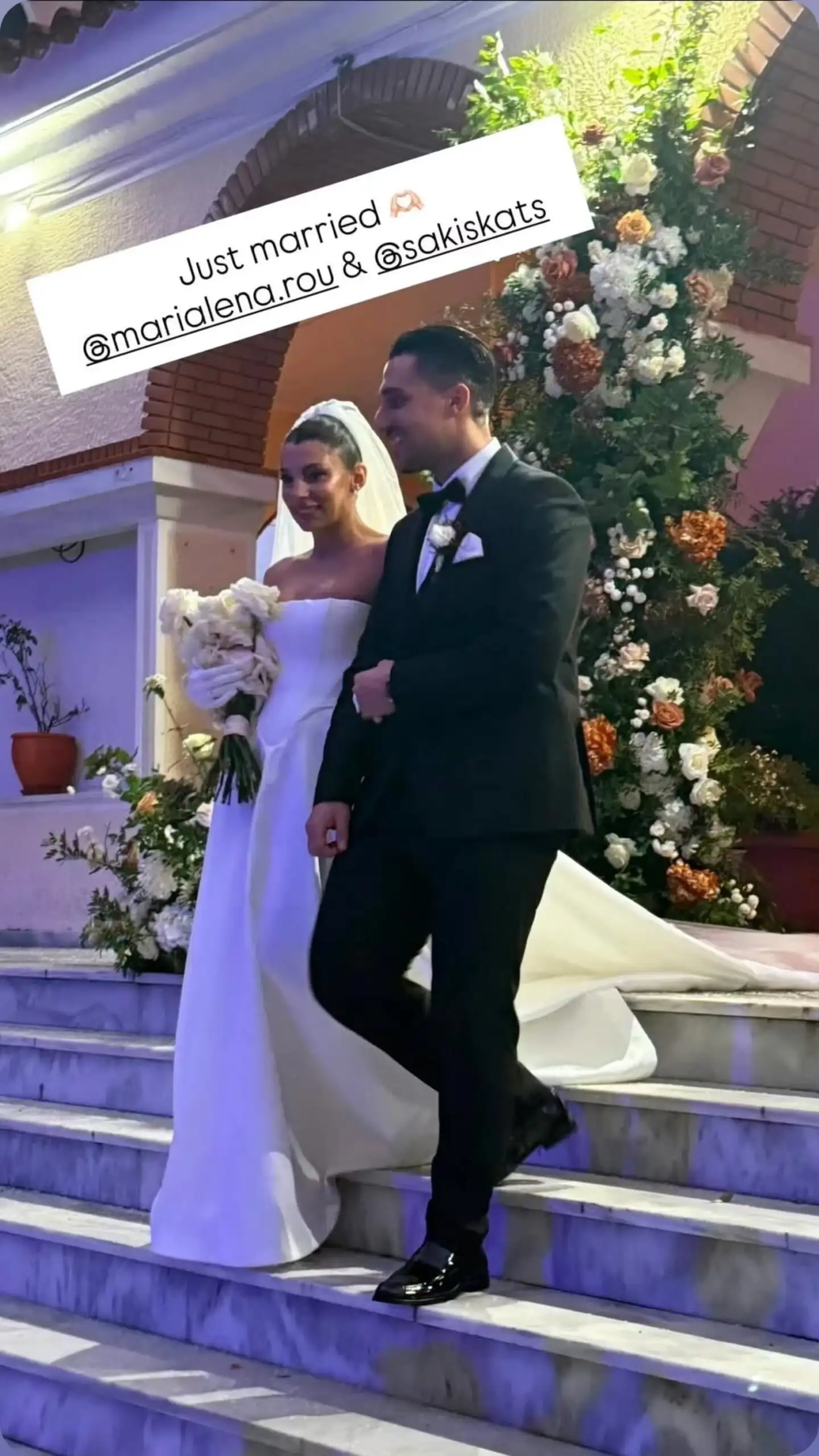 Σάκης Κατσούλης και Μαριαλένα Ρουμελιώτη