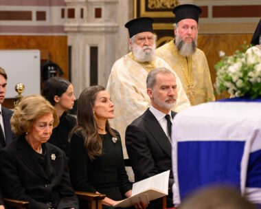 Κηδεία της πριγκίπισσας Ειρήνης, αδελφή της βασίλισσας Σοφίας της Ισπανίας, στην Μητρόπολη Αθηνών, Δευτέρα 19 Ιανουαρίου 2026.  (POOL