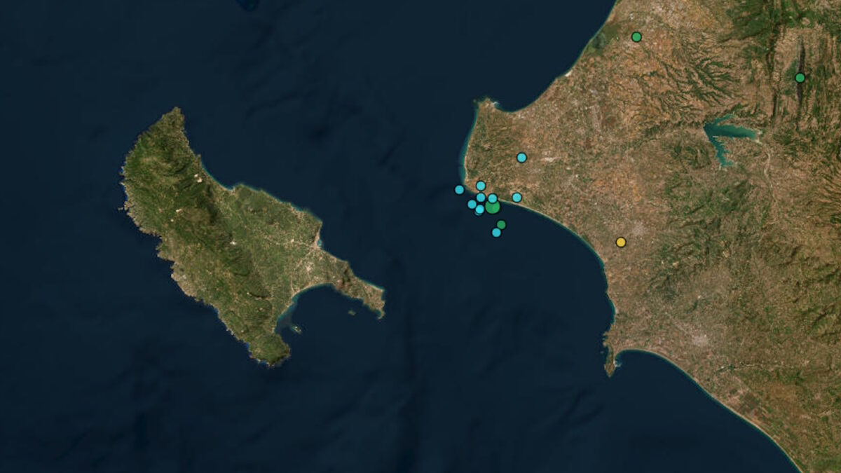 Οι σεισμοί όπως καταγράφονται στο Γεωδυναμικό
