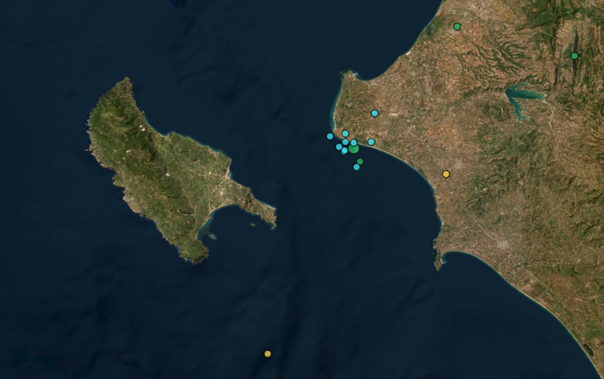 Οι σεισμοί όπως καταγράφονται στο Γεωδυναμικό