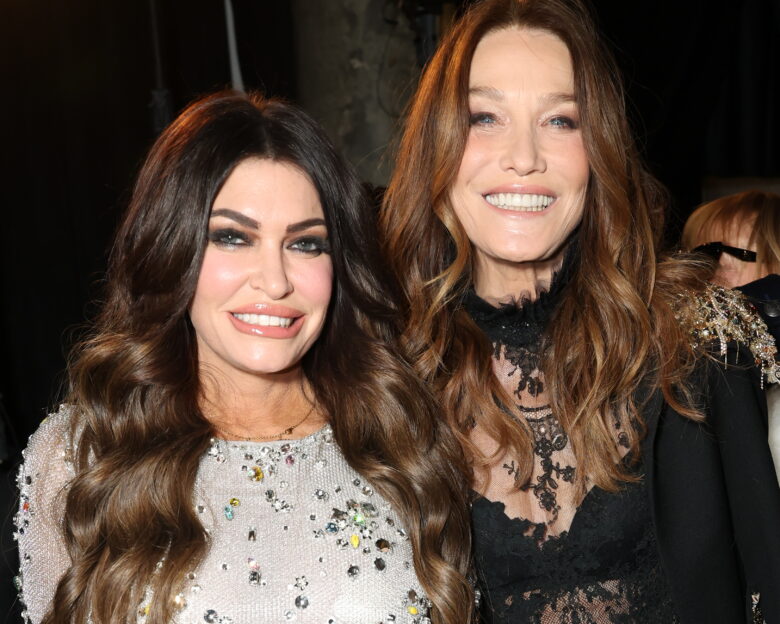 Η Κίμπερλι Γκιλφόιλ και η Κάρλα Μπρούνι