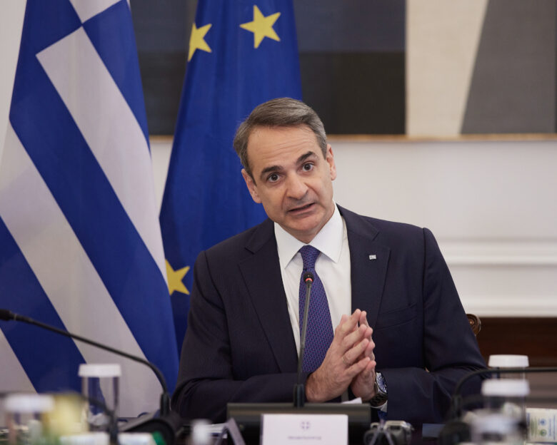 Ο πρωθυπουργός Κυριάκος Μητσοτάκης